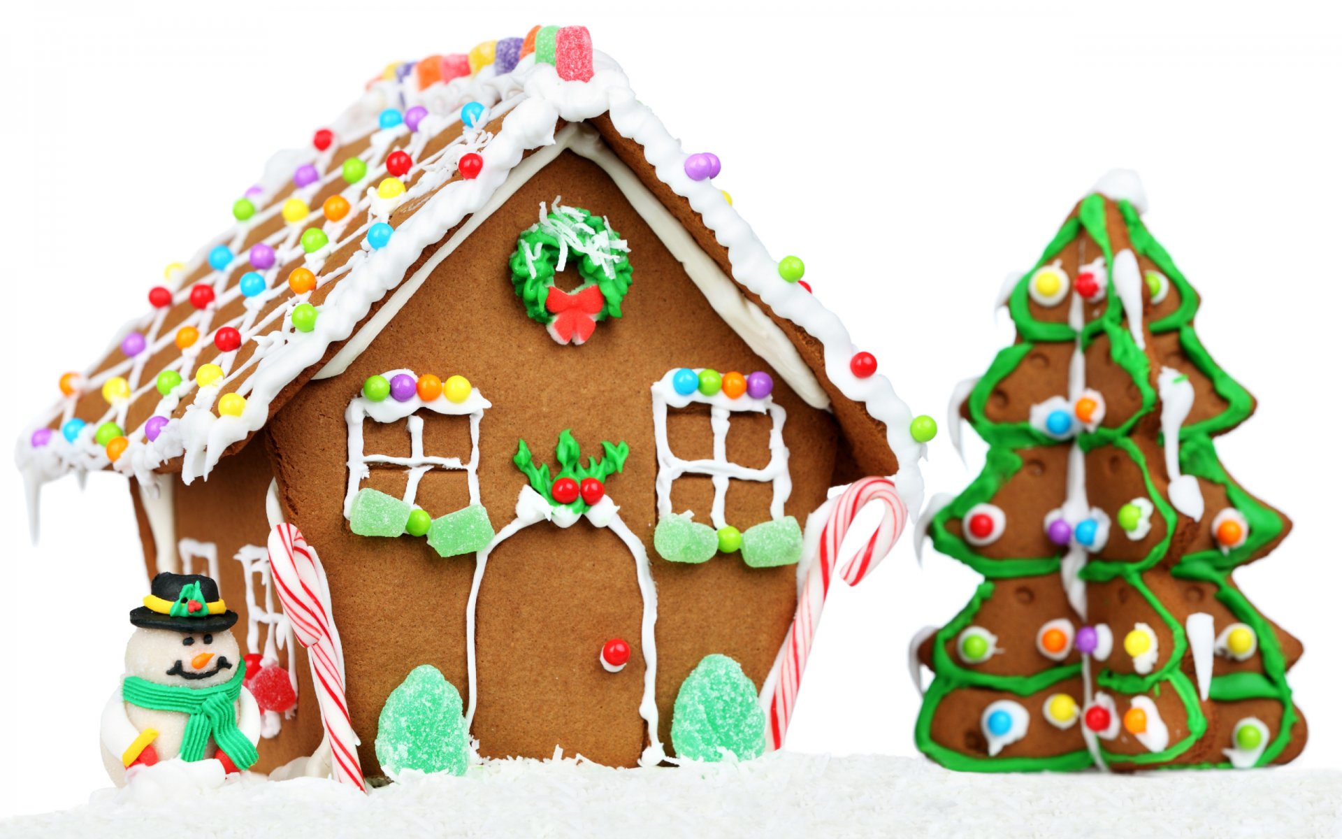 año nuevo vacaciones casa pastel juguetes de navidad bolas muñeco de nieve árbol de navidad comestible