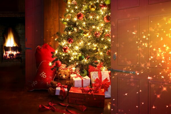 L odeur du nouvel an et de Noël dans une maison confortable