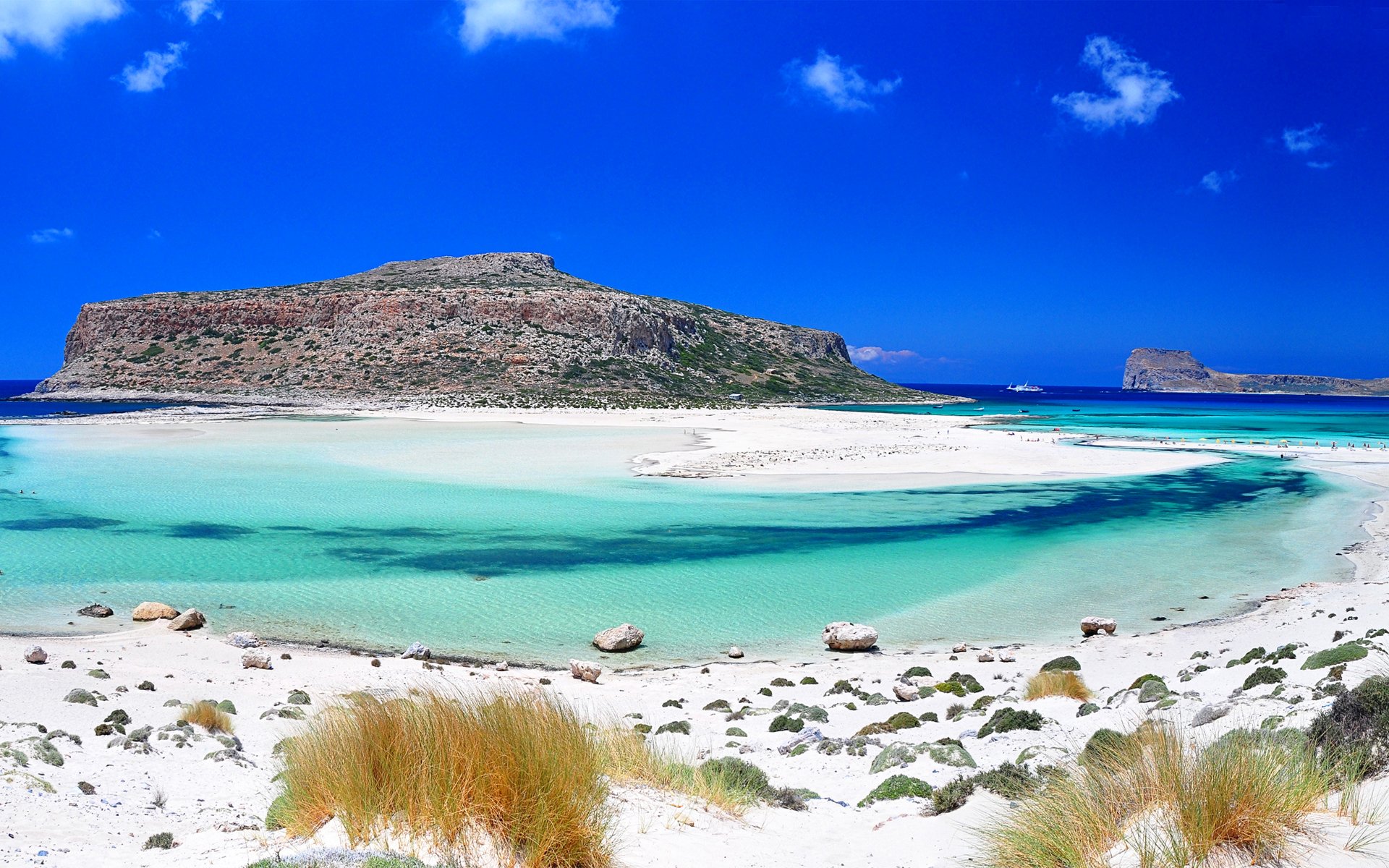 грамвуса balos греция остров небо море