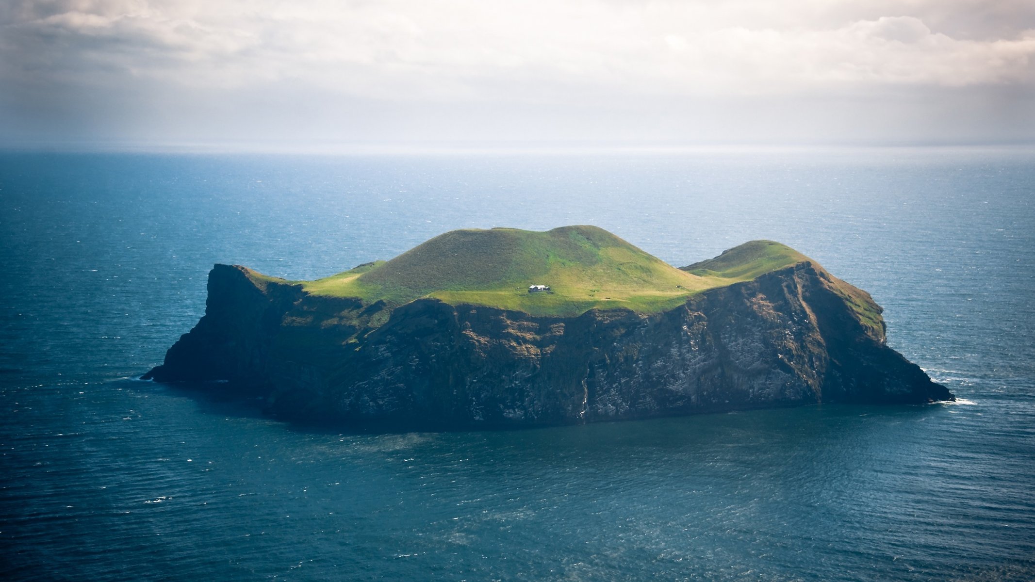 wyspa ocean irlandia ląd