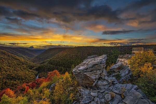 La belleza de la naturaleza desde el Mirador