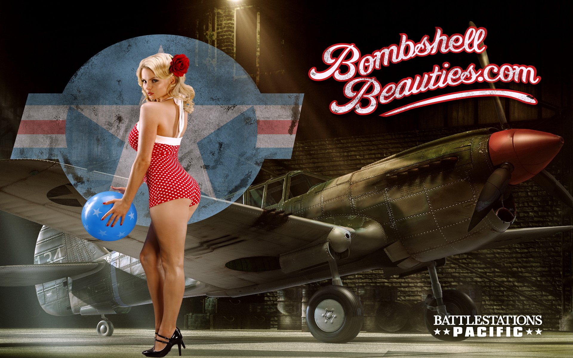 p-40 pin-up seconda guerra mondiale