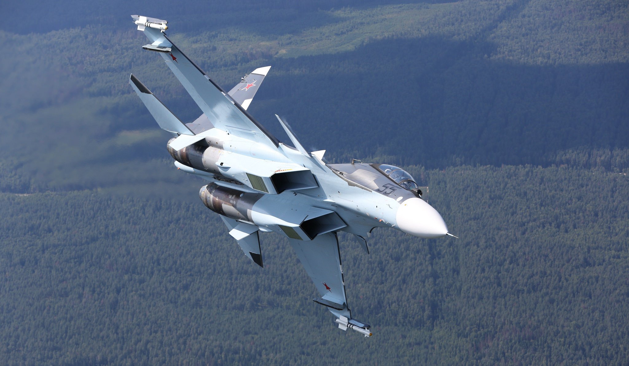 su-30cm russe double polyvalent combattant vol