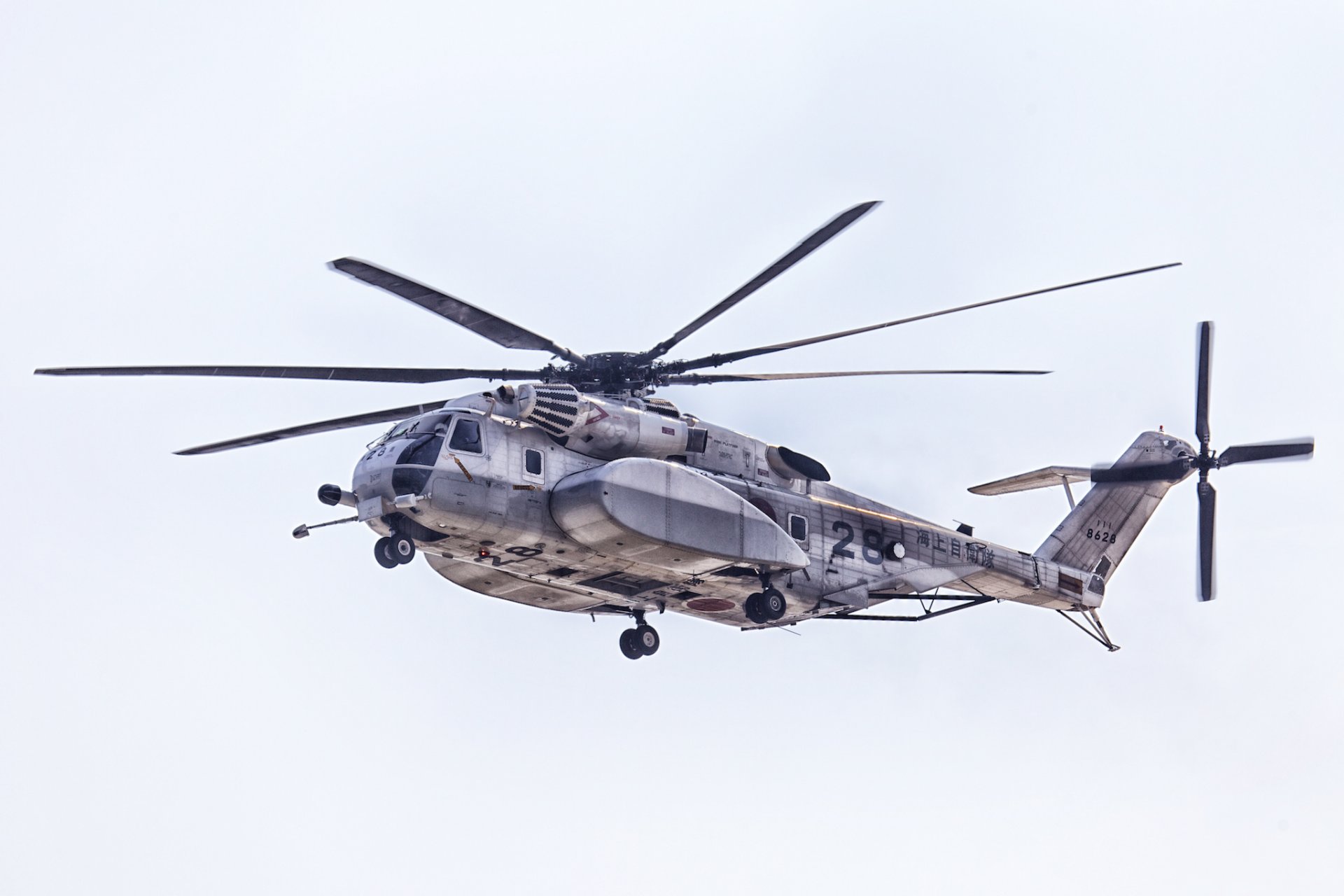 sikorsky mh-53e si dragon helicóptero dragaminas vuelo