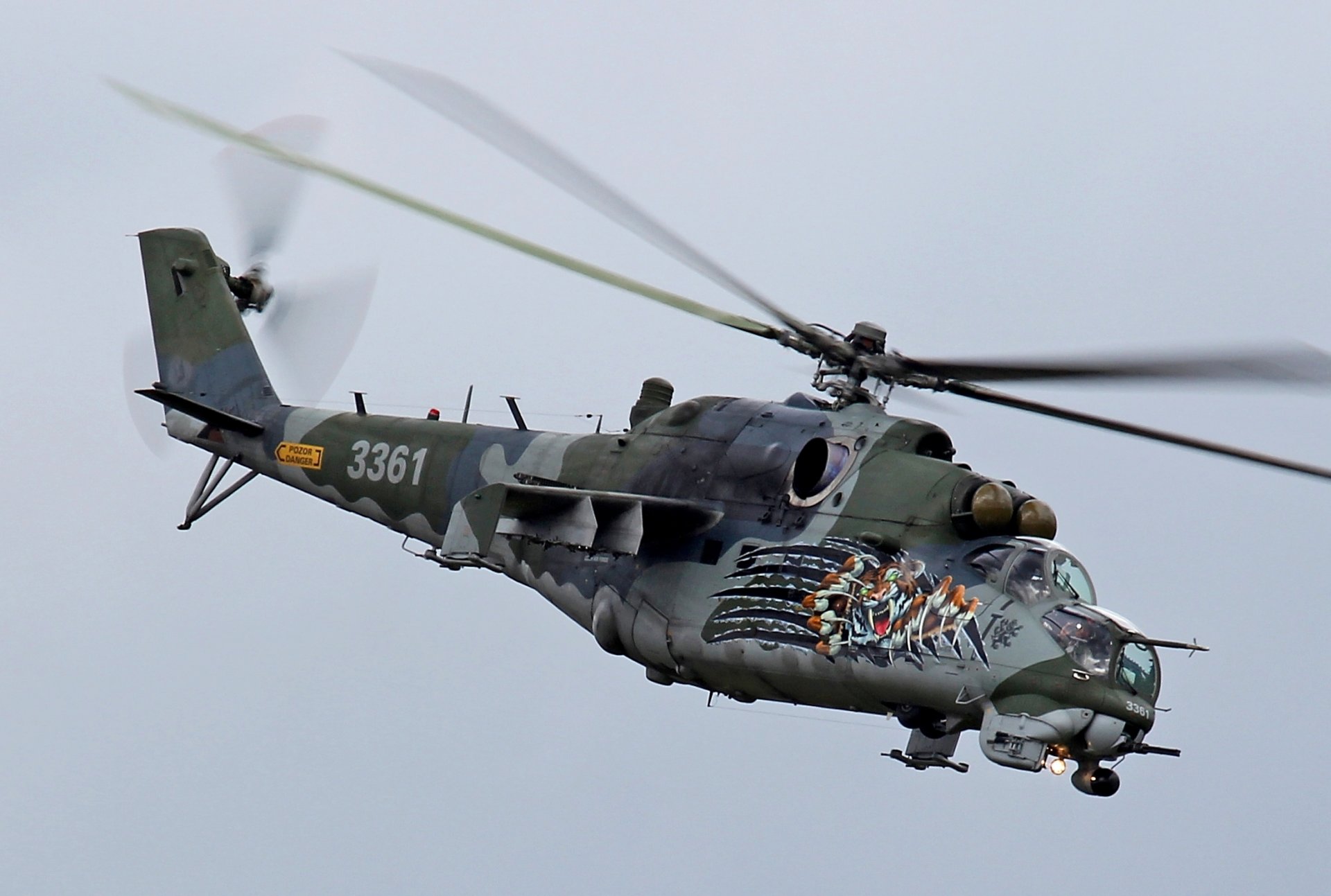 himmel mi-35 m transport- und kampfhubschrauber tschechische luftwaffe