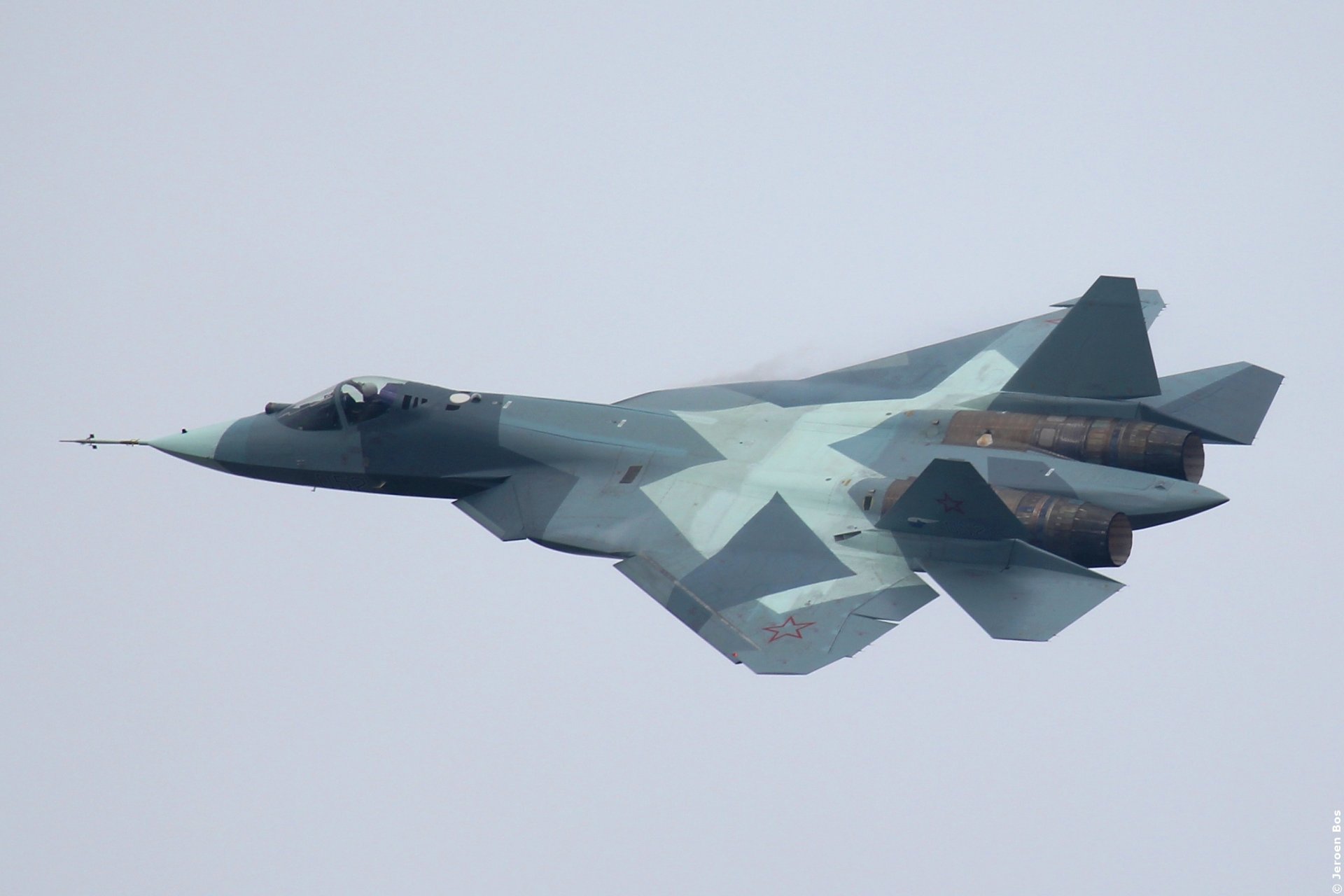 ky plane sukhoi t-50-2 russia multi-purpose fighter of the fifth generation