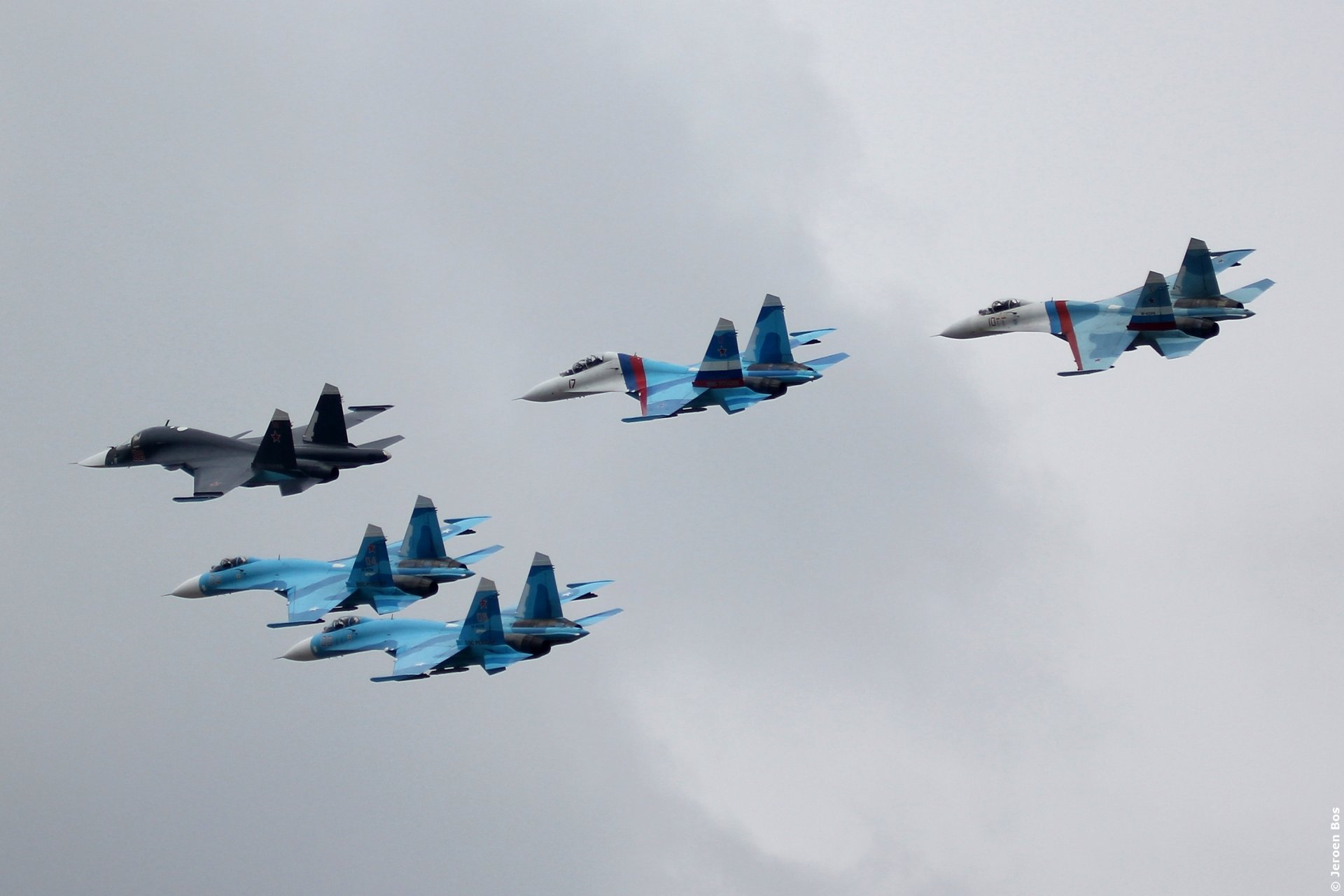 sukhoi su combattants armée de l air russe