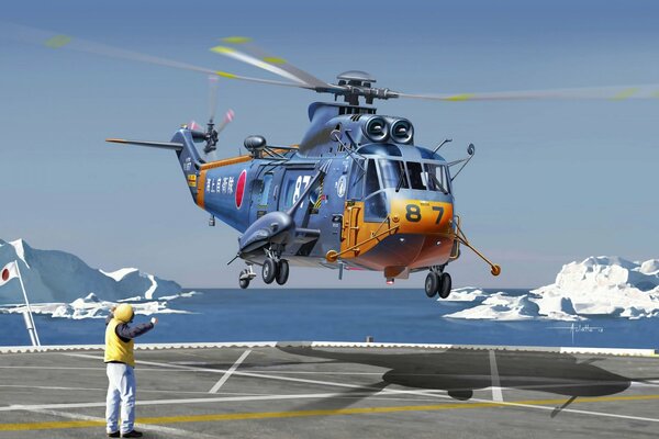 Los helicópteros de transporte multipropósito Sikorsky vuelan a los Estados Unidos, Japón e incluso a la Antártida