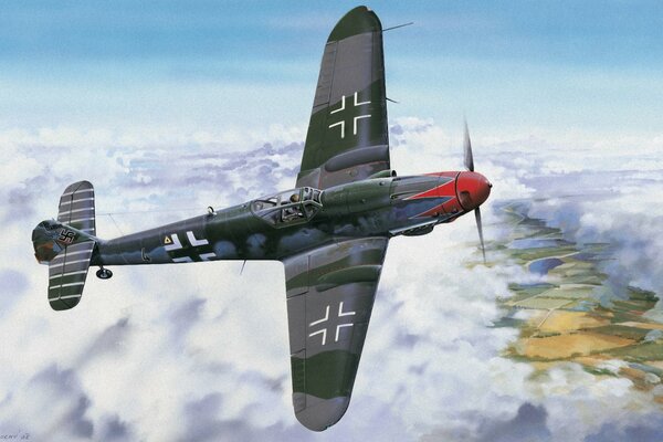 Niemiecki myśliwiec II wojny światowej