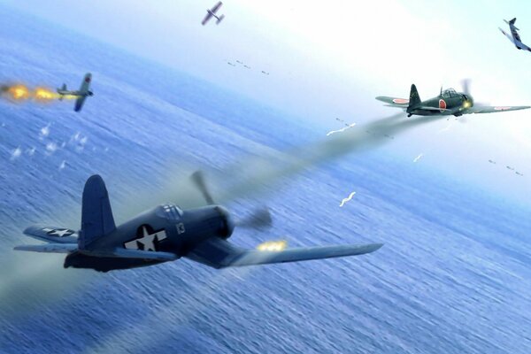 Воздушное сражение над японским морем