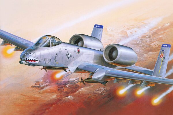 Assault aircraft of the American authorities, a-10