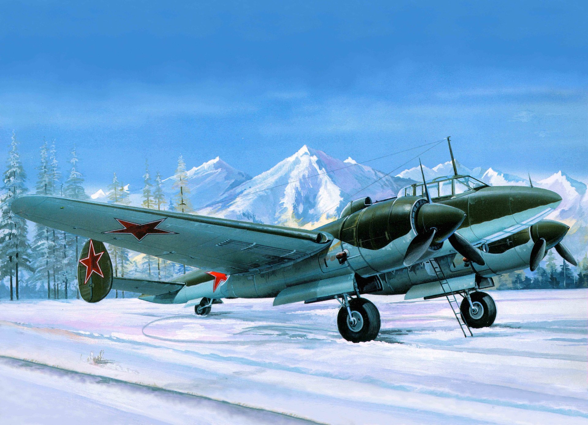 art aereo pe-2m soprannominato peshka sovietico in picchiata bombardiere progettato chiuso kb v. m. petlyakov la maggior parte di massa di prima linea di produzione air force urss seconda guerra mondiale ww2