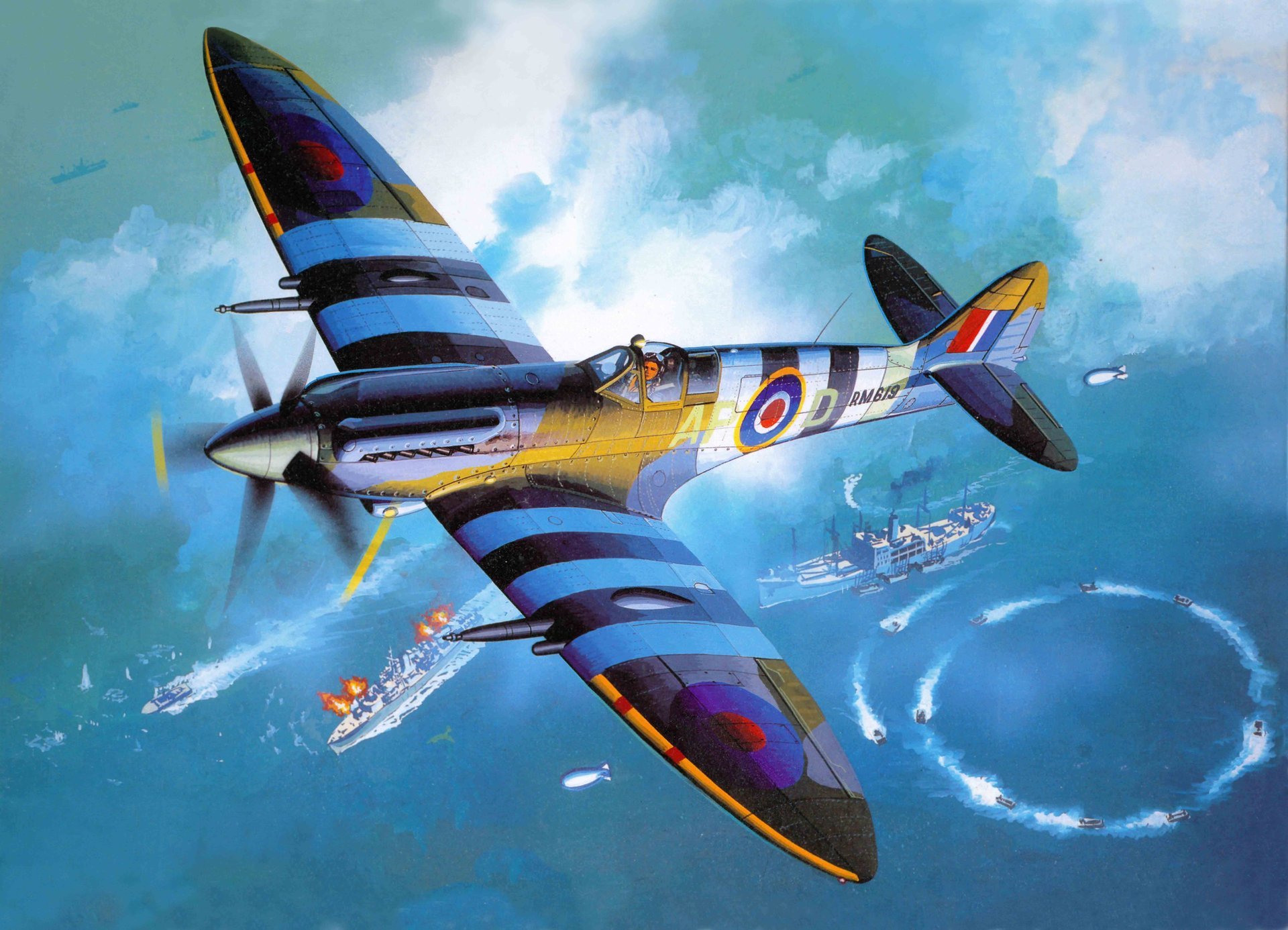 art avion supermarine spitfire anglais chasseur son divers modification utilisé en qualité chasseur intercepteur haute altitude bombardier et avion scout conçu reginald mitchell air force ve