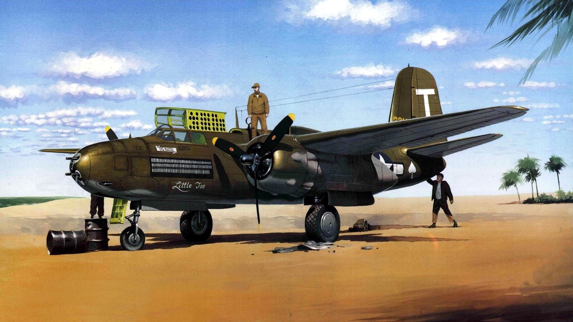 douglas a-20 havoc db-7 boston angriffsflugzeug leichter bomber nachtjäger us air force zeichnung