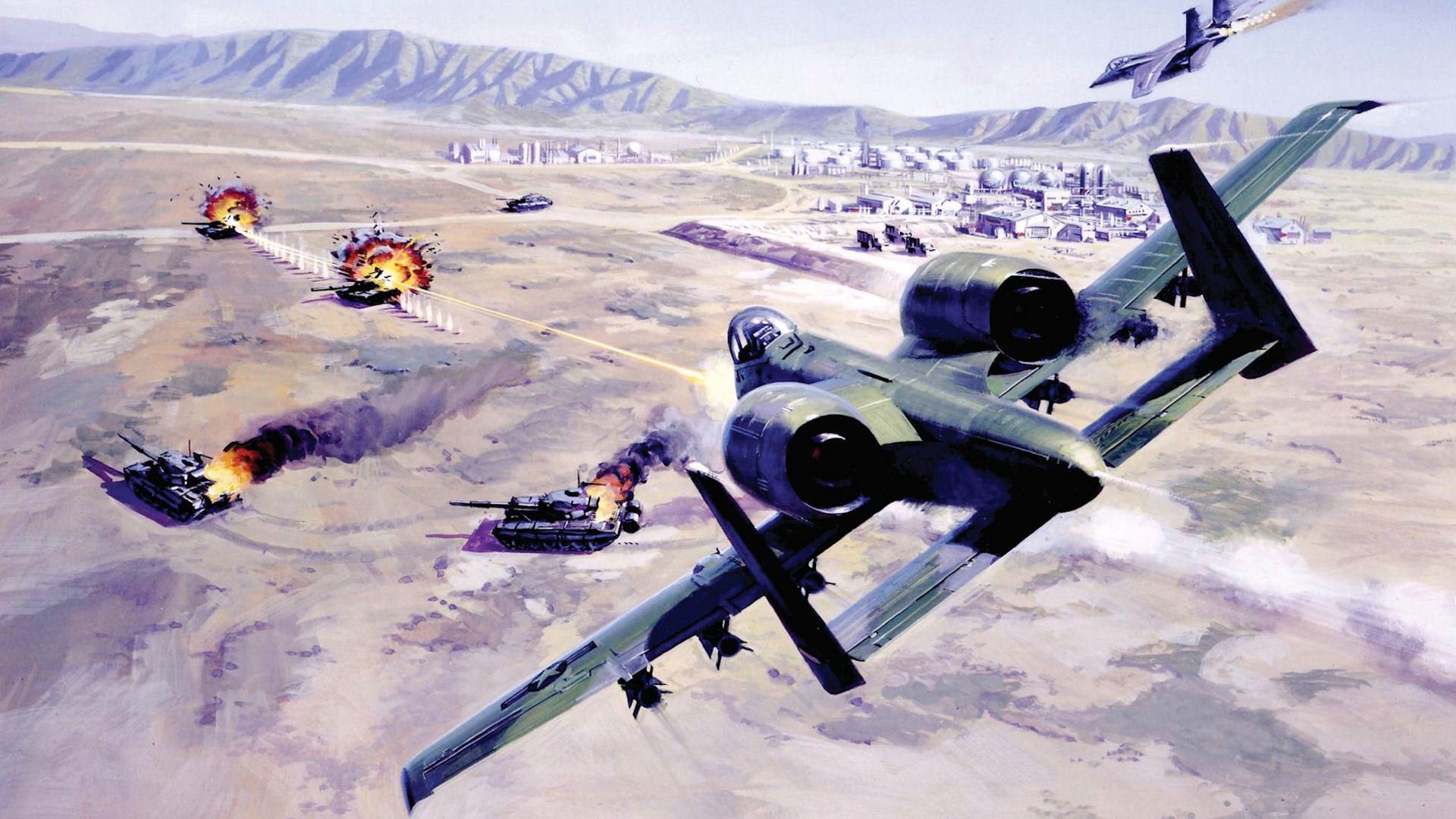 fairchild republik a-10 thunderbolt ii sturmtruppen f-15 adler krieg zeichnung angriff