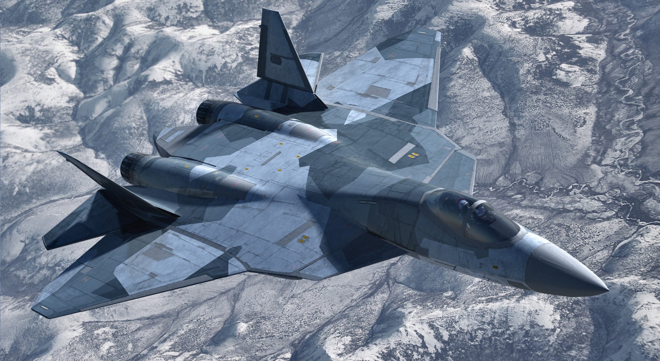 pak fa t-50 combattente cielo