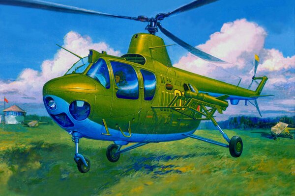 Light attack helicopter. Soviet anti-tank helicopter