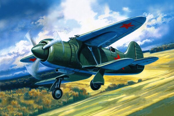 Art of the Soviet IS-2 fighter