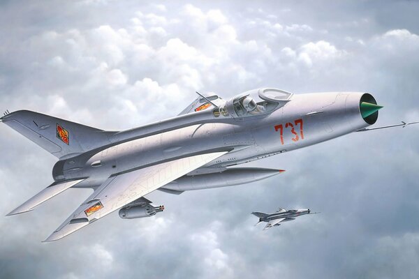 Avion soviétique, léger, supersonique MIG 21F-13
