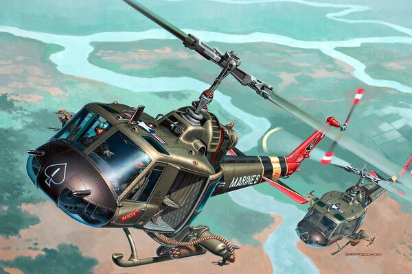 Американские многоцелевые вертолеты фирмыtextron