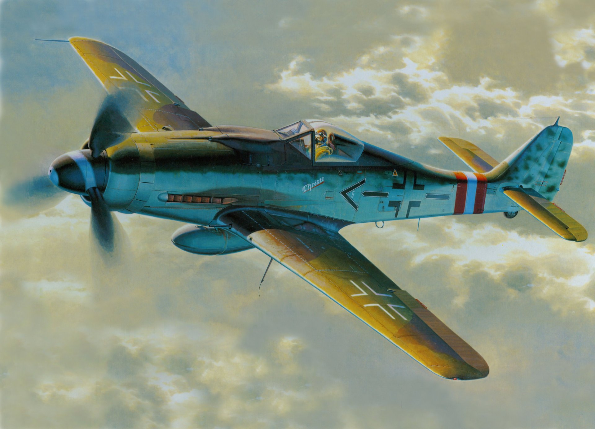 fw-190d rysunek art