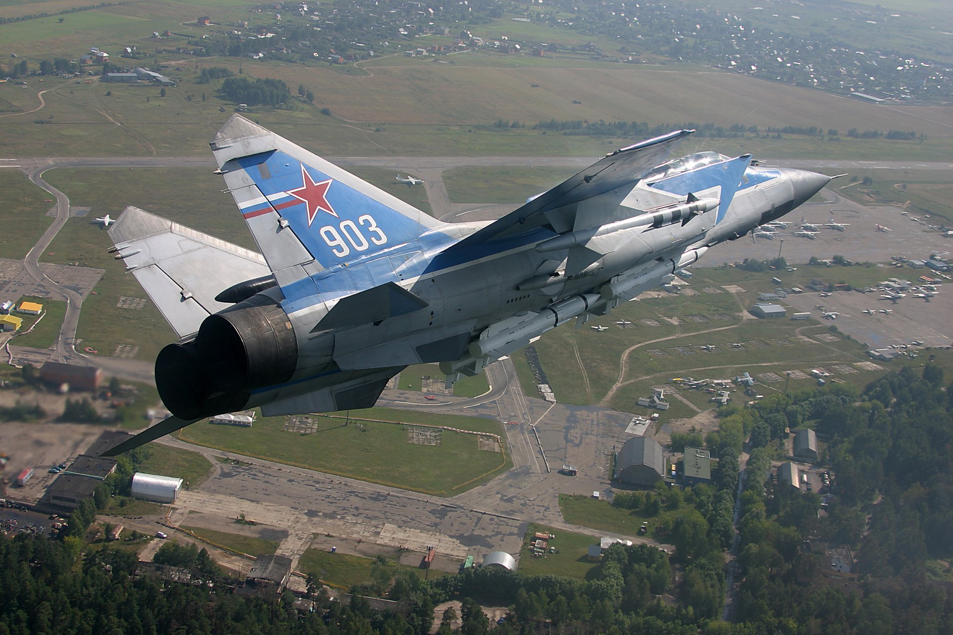 mig mig-31 flugzeug abfangjäger