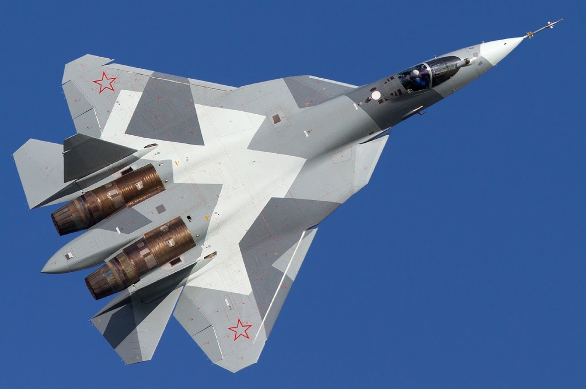 of 50 pak-fa fighter perspective