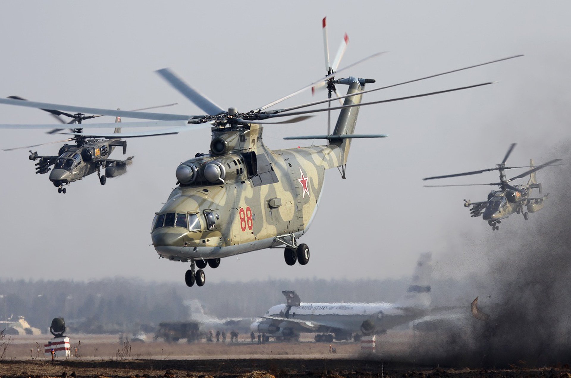 mi-26 hélicoptères mil