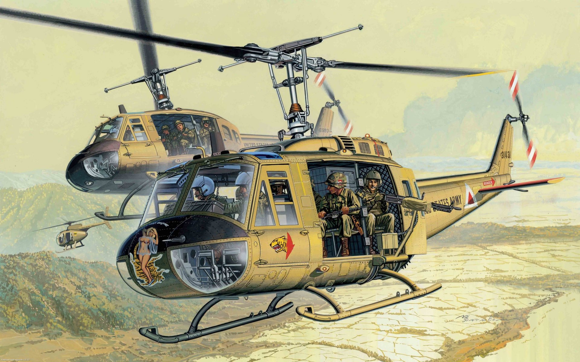 campana uh-1 mohawk mohawk huey americano multiusos helicóptero