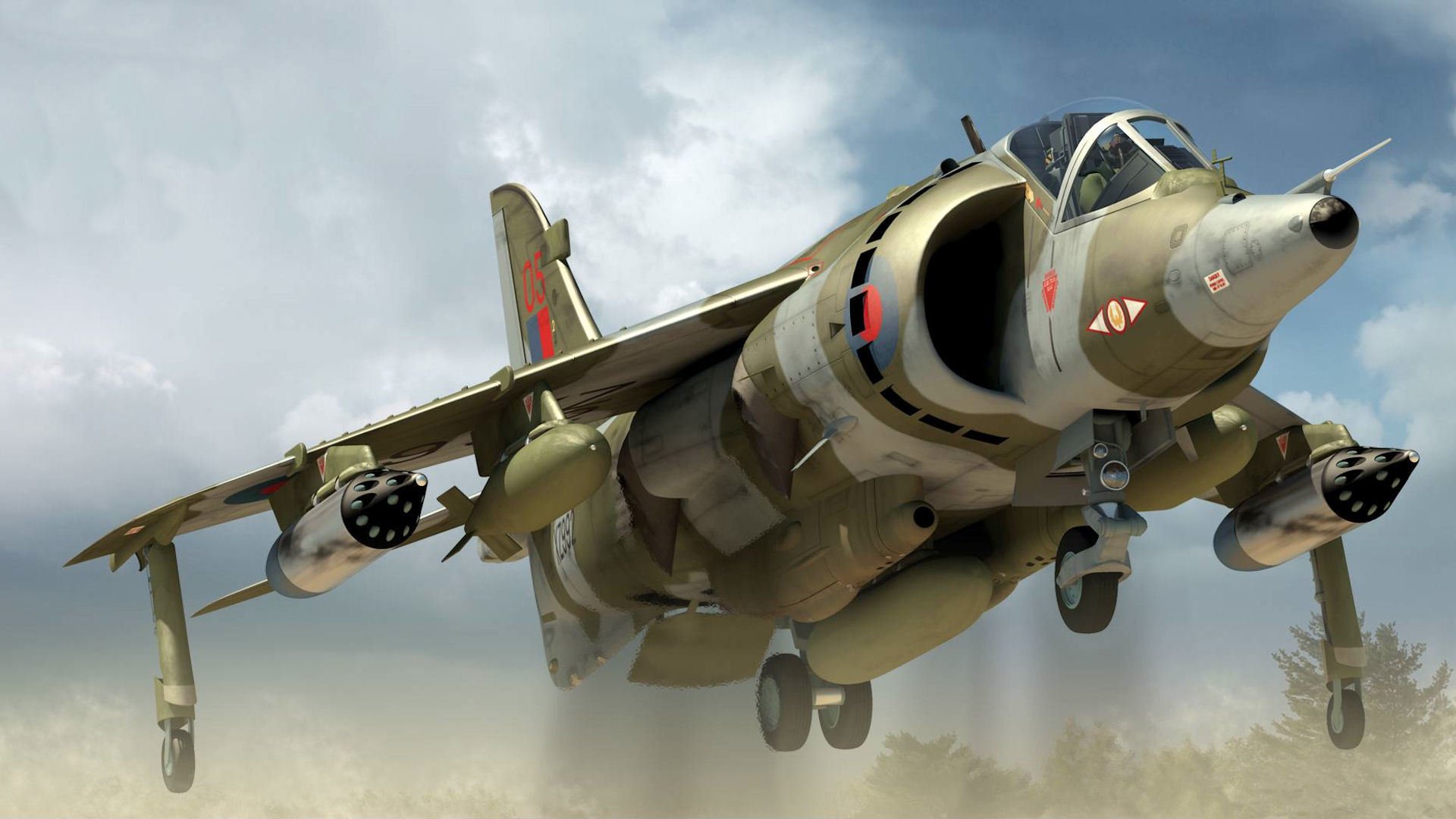 harrier gr3 jump jet vtol