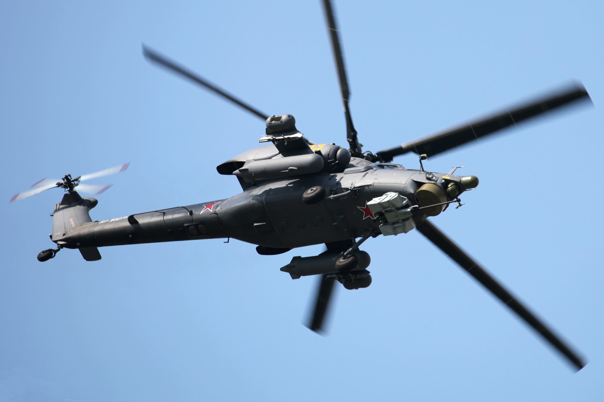 mi-28n havoc chasseur de nuit hélicoptère armée de l air russe