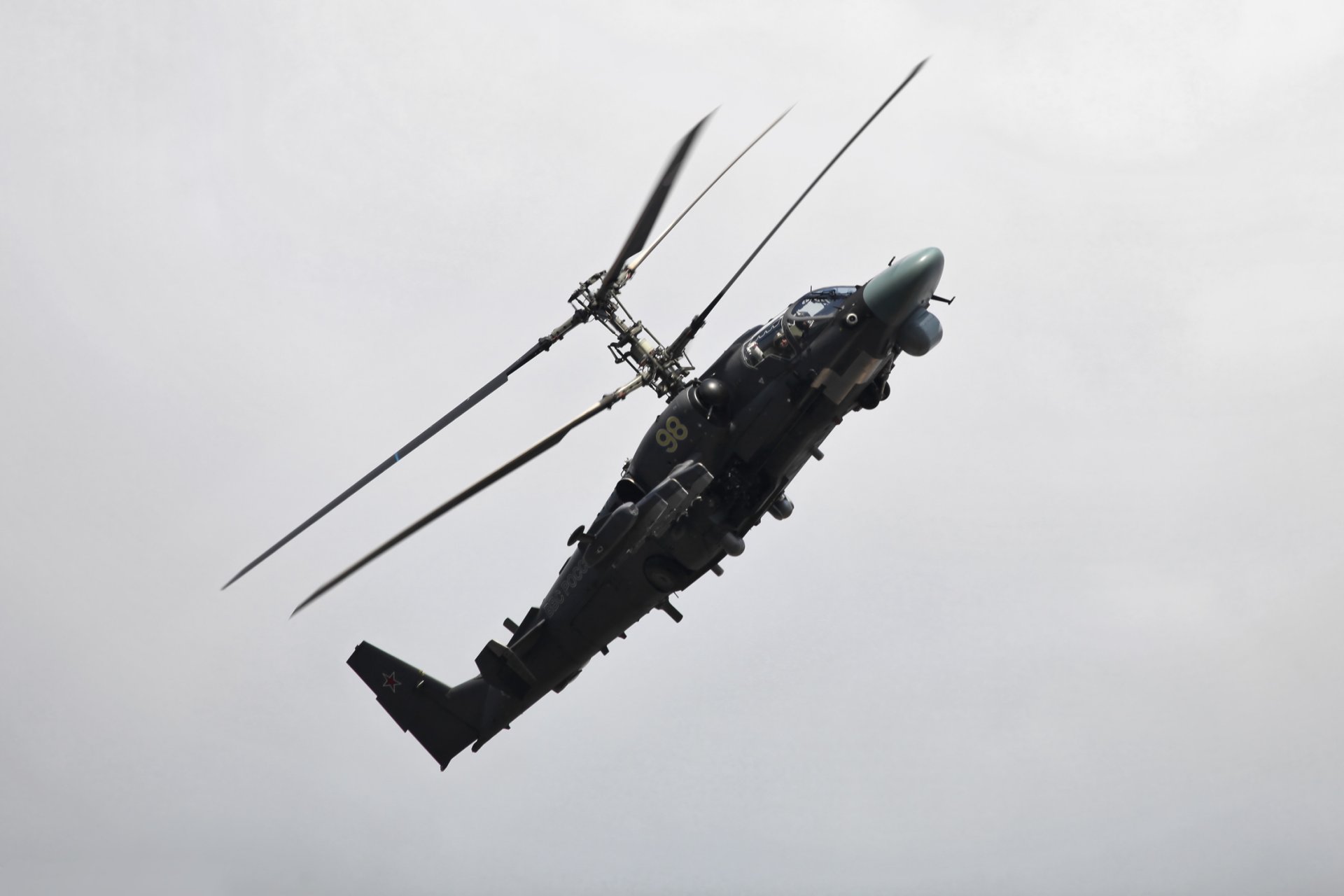 ka-52 alligator hokum b helicopters russian air force