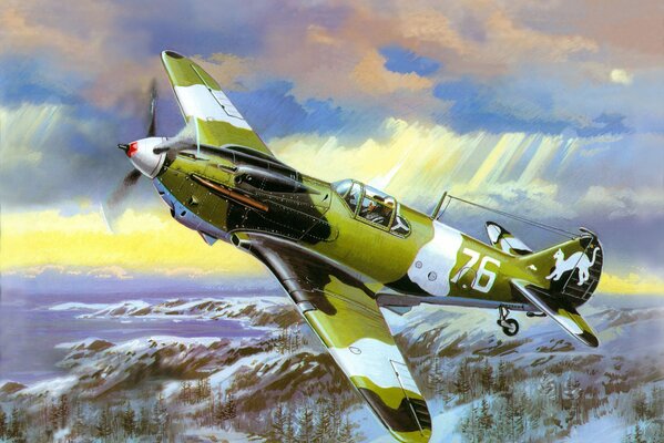 Lagg-3 in the sky - The Great Patriotic War