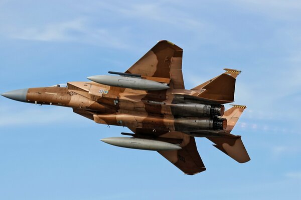 This is what bombs look like under the wings of a military aircraft