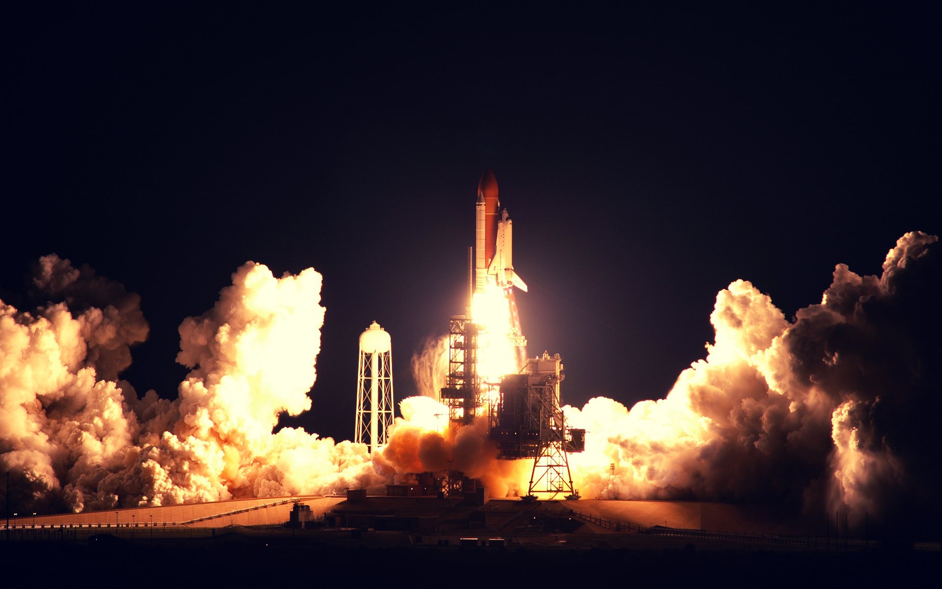 aviation shuttle transfer launch smoke station