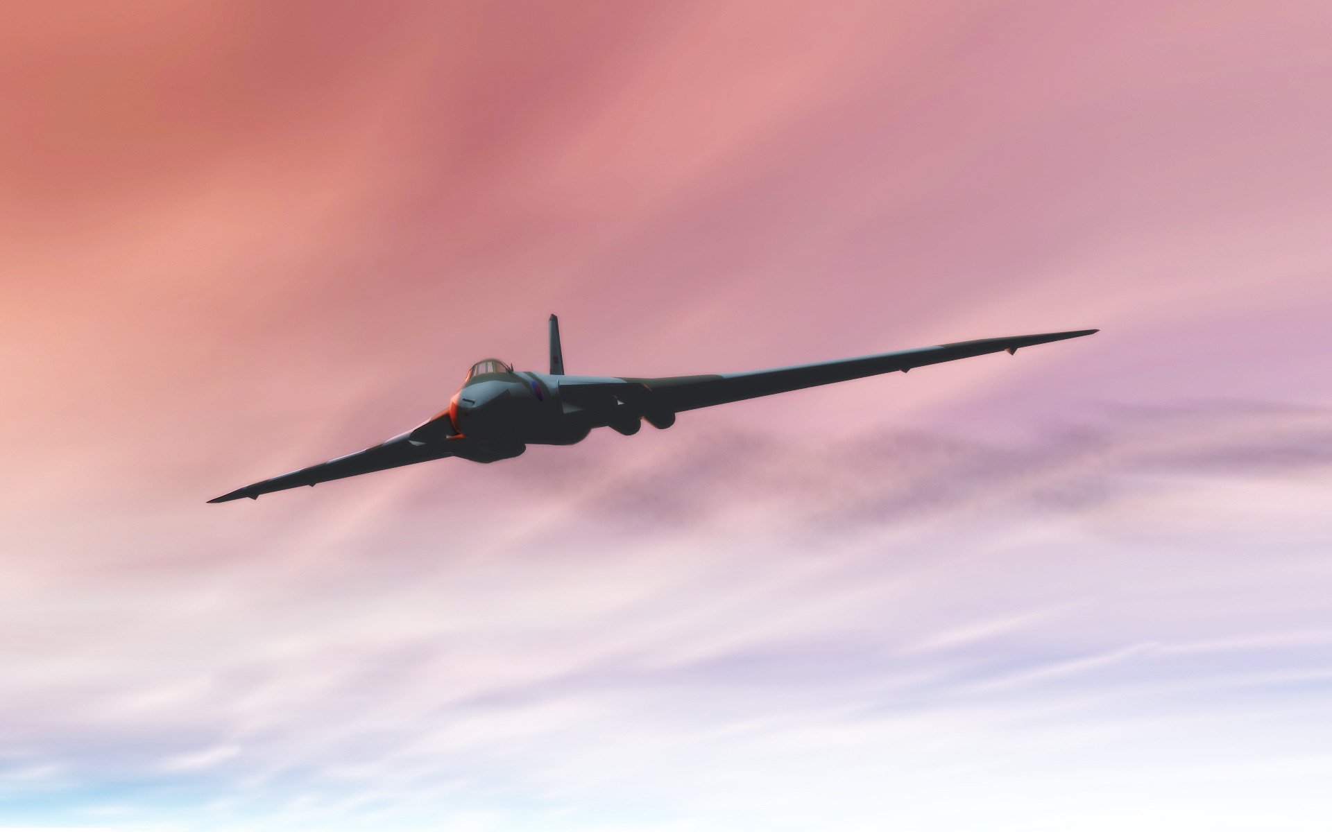 plane bomber sky rendering