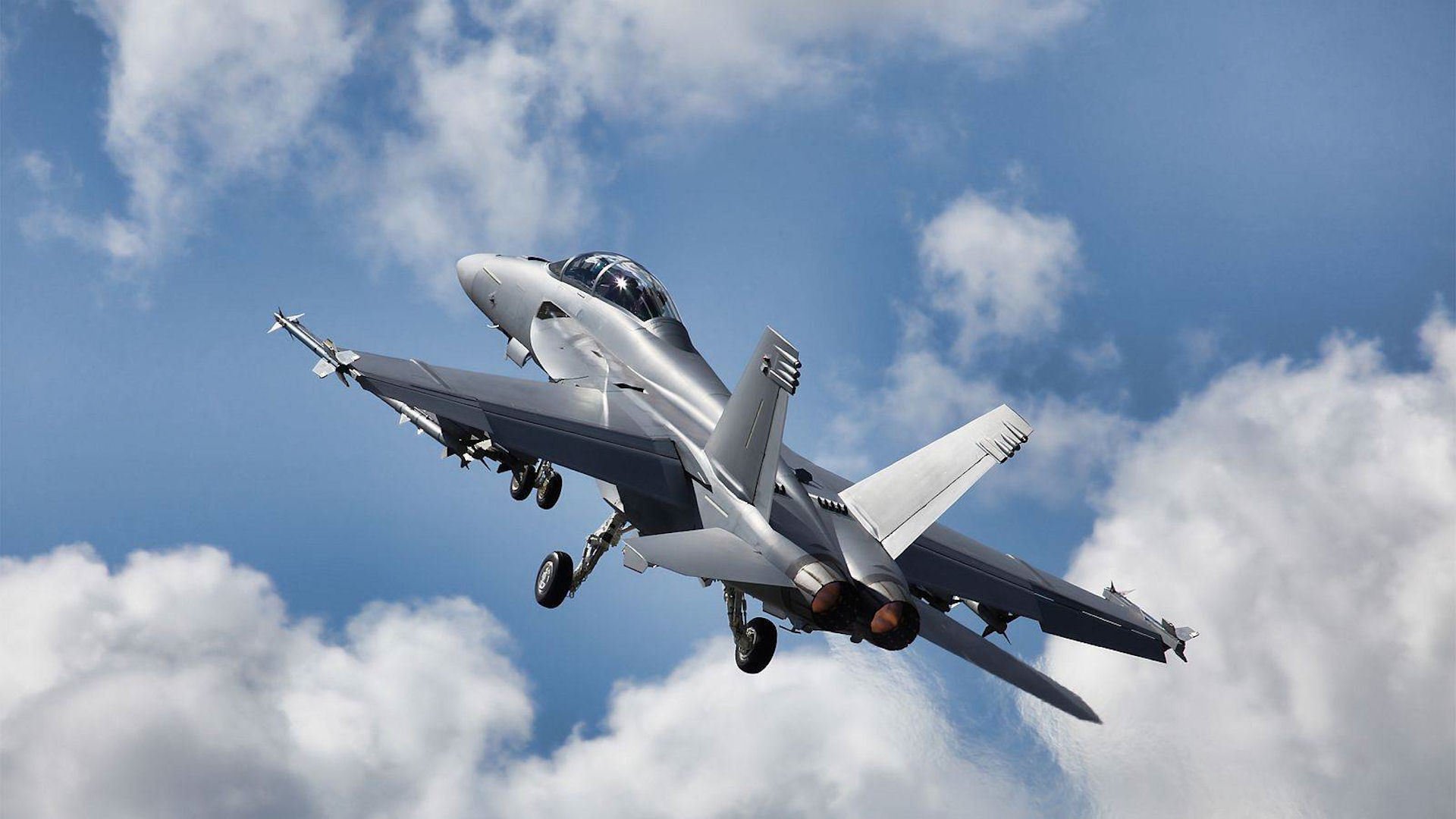 mcdonnell f / a-18 frelon hornet américain pont chasseur-bombardier