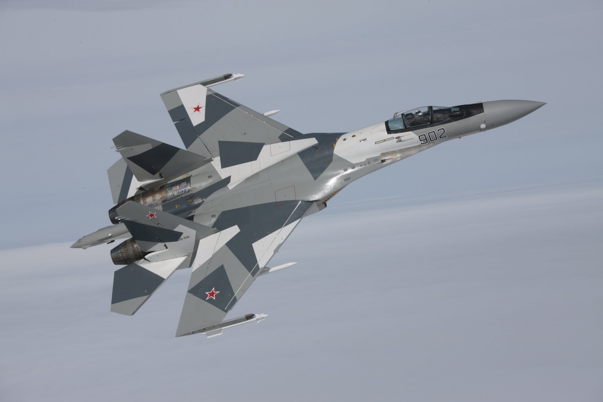 su 35bm volo caccia