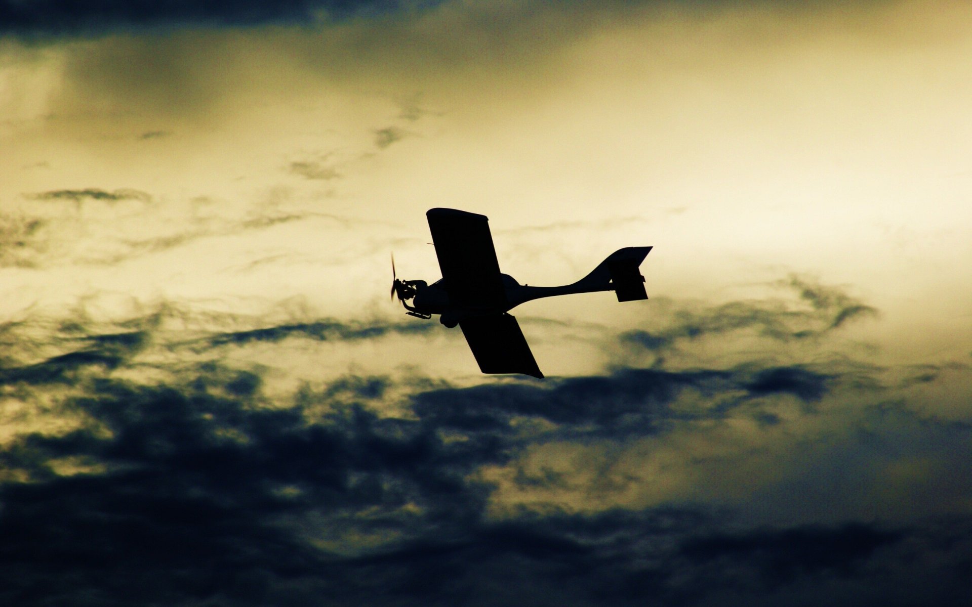 foto imagen cielo avión nubes colores fondo papel pintado