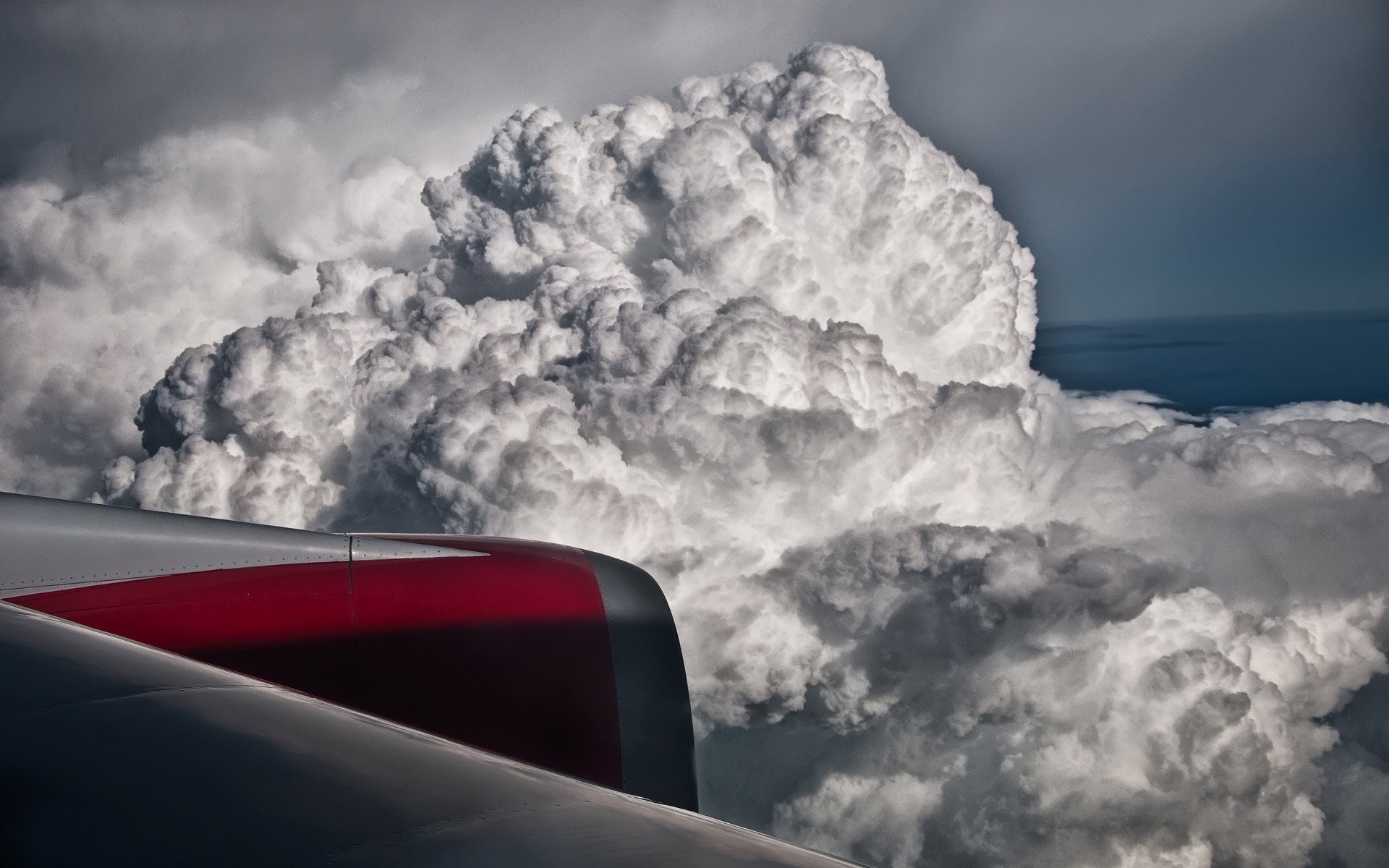 clouds turbine wing flight