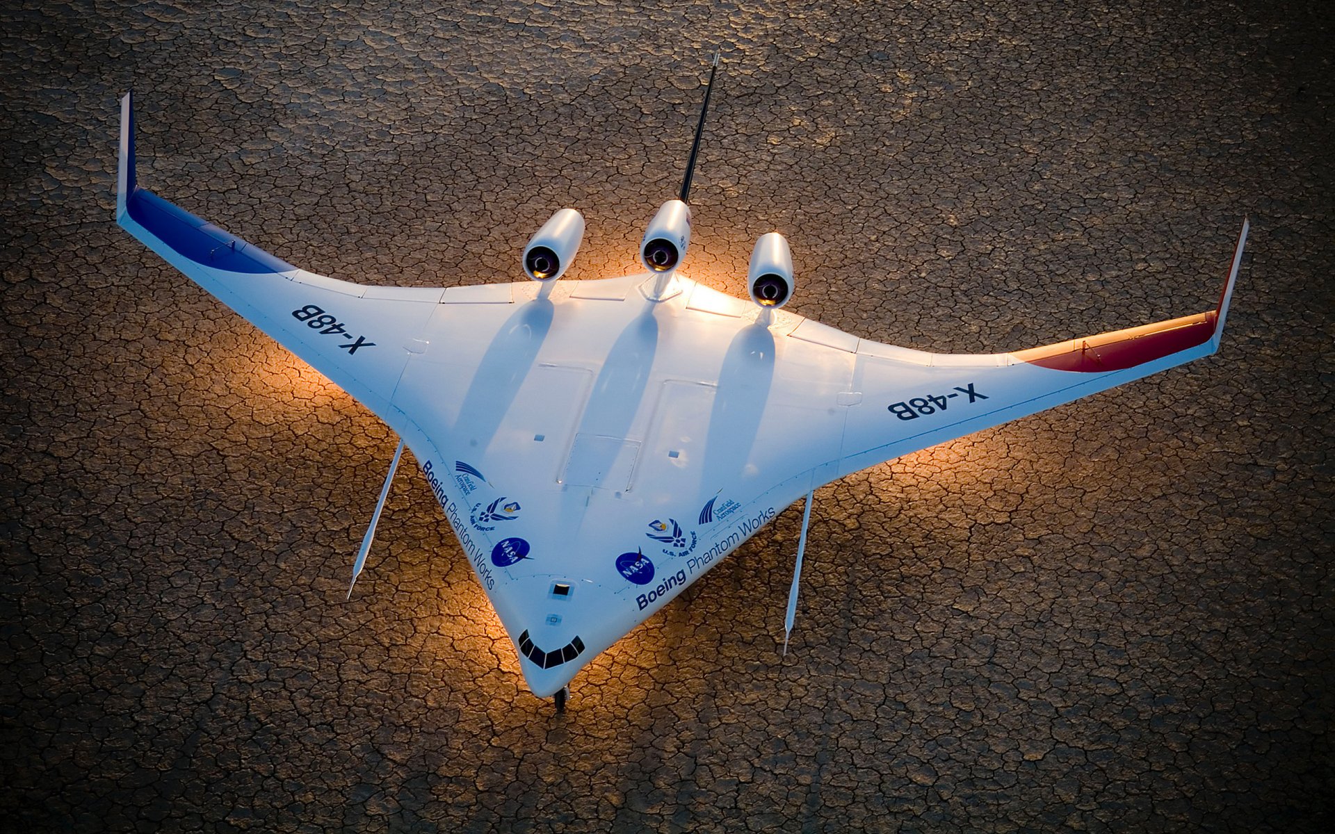 боинг фантом x-48b наса боинг