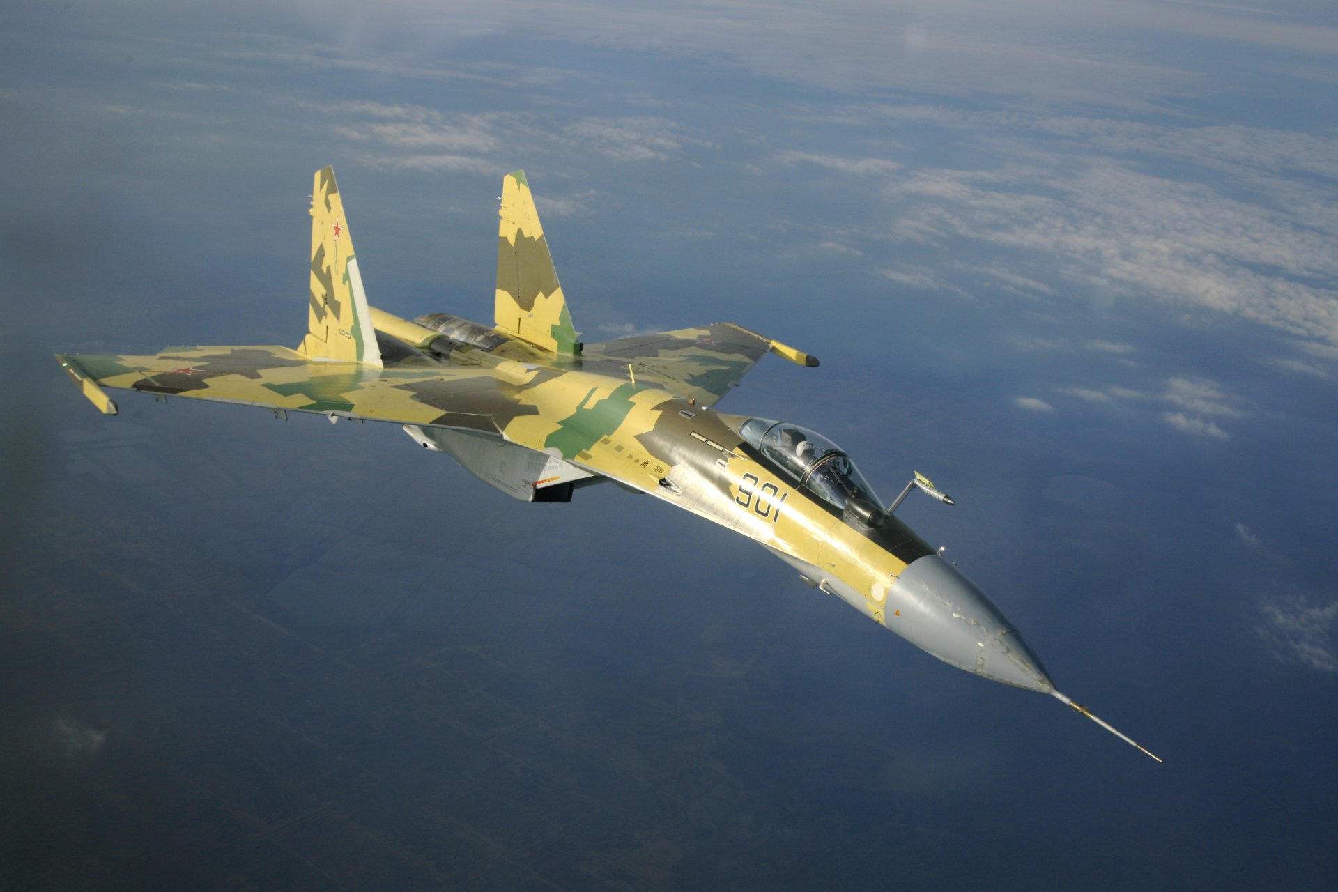 su-35s russo jet super-manovrabile multi-purpose fighter generazione di aeronautica russa aereo aviazione okb sukhoi carta da parati