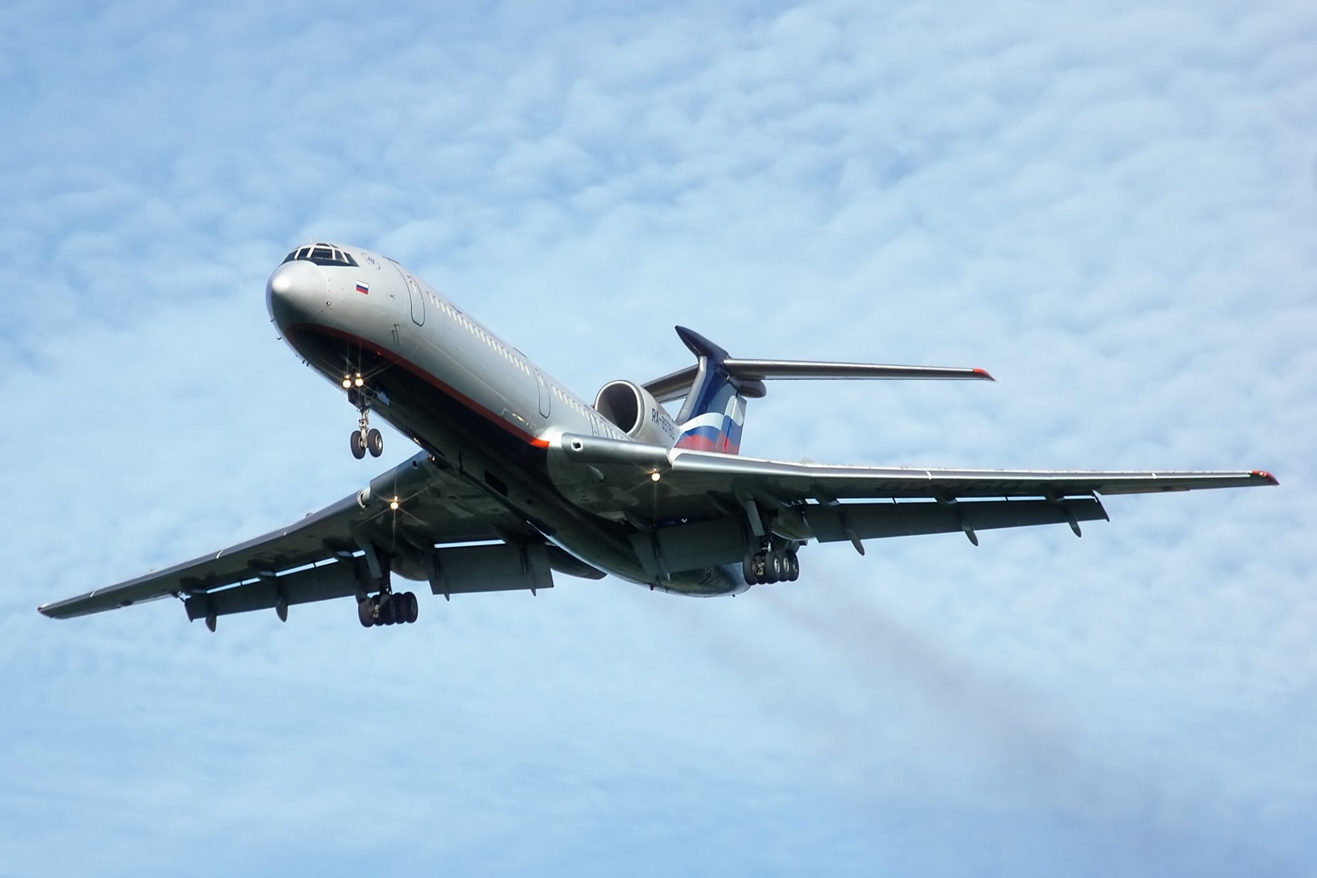 avion tupolev tu-154 aeroflot