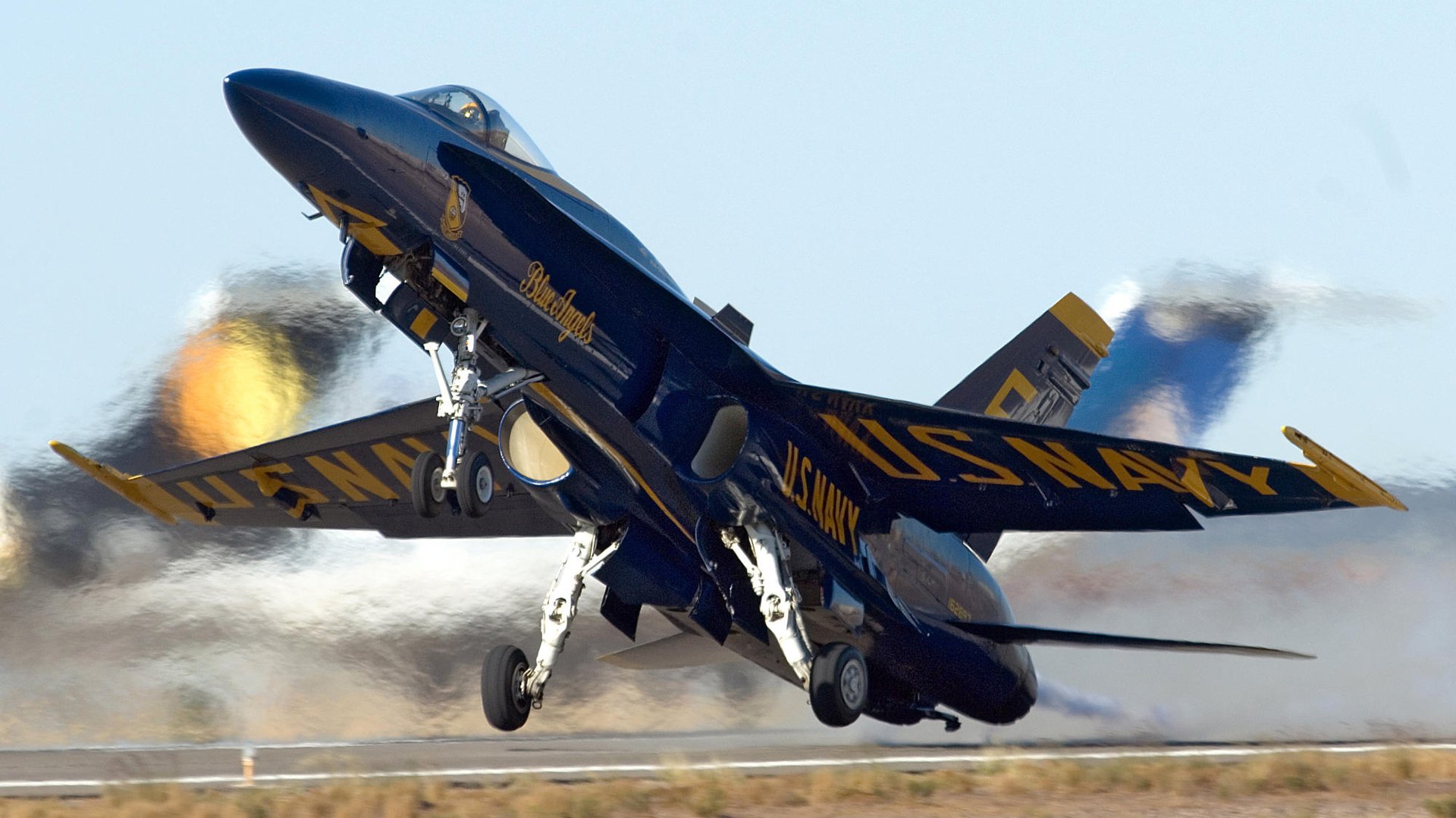 f-18 blue angels ángulo de ataque