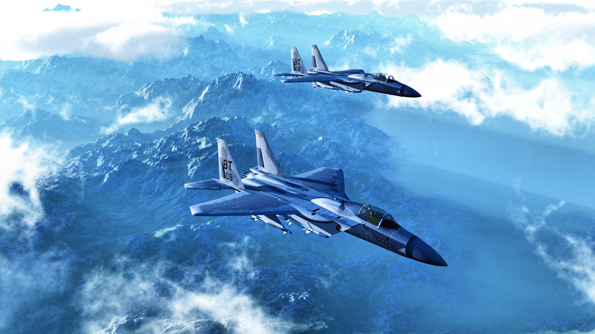 f-15a aquila modello aquila esplorazione rendering