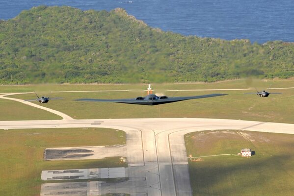 Un aereo americano che sembra un disco volante