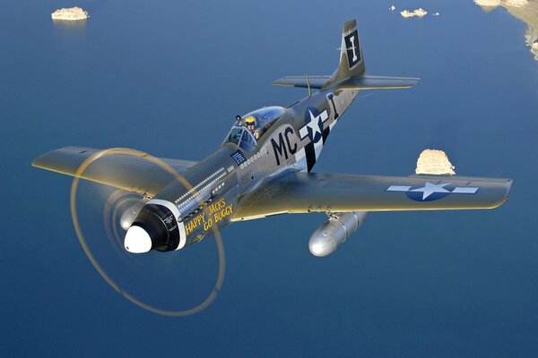 Samalet Nord America P-51D mustang