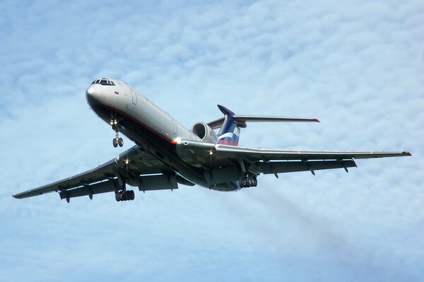 Avión tu - 154 de Aeroflot