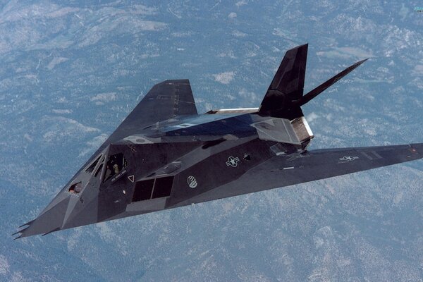 Taktisches unsichtbares Flugzeug f - 117 nighthawk