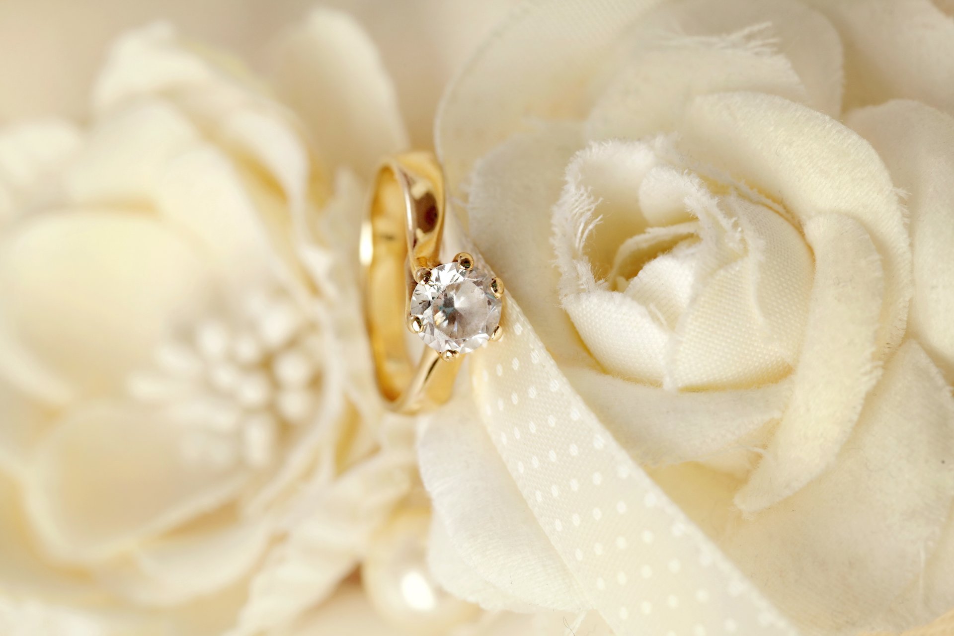 wedding background flowers ring lace ring